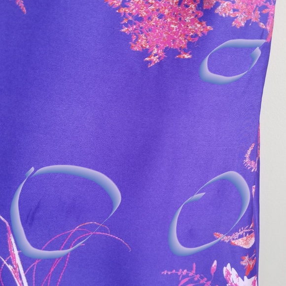 Banana Republic Floral Strappy Midi Dress sz 00P - Picture 7 of 7